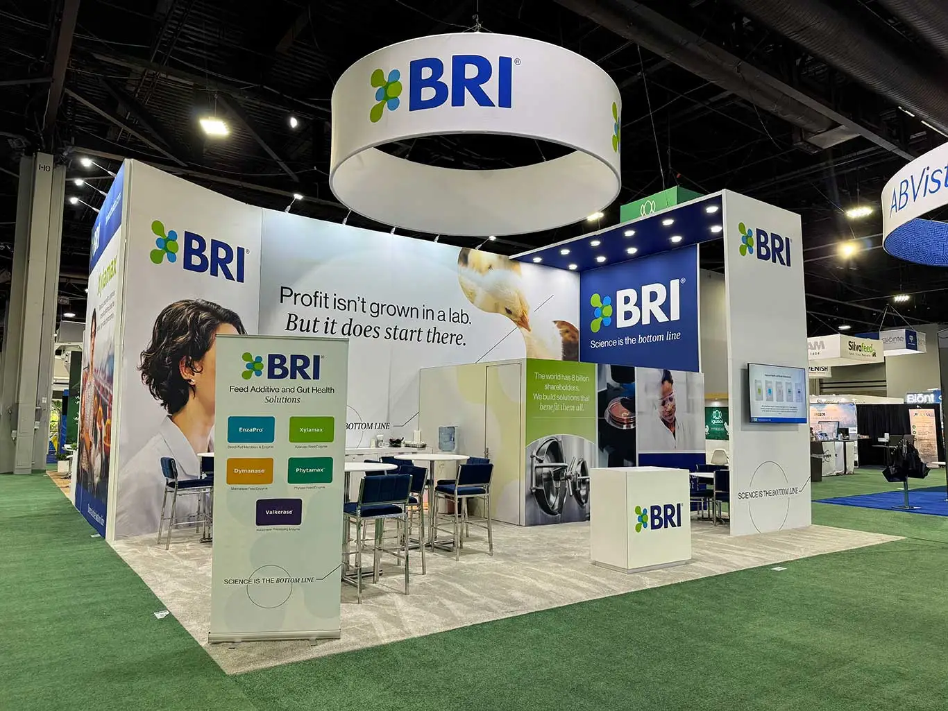 Large booth display at trade shows in Daytona Beach and Palm Coast, FL