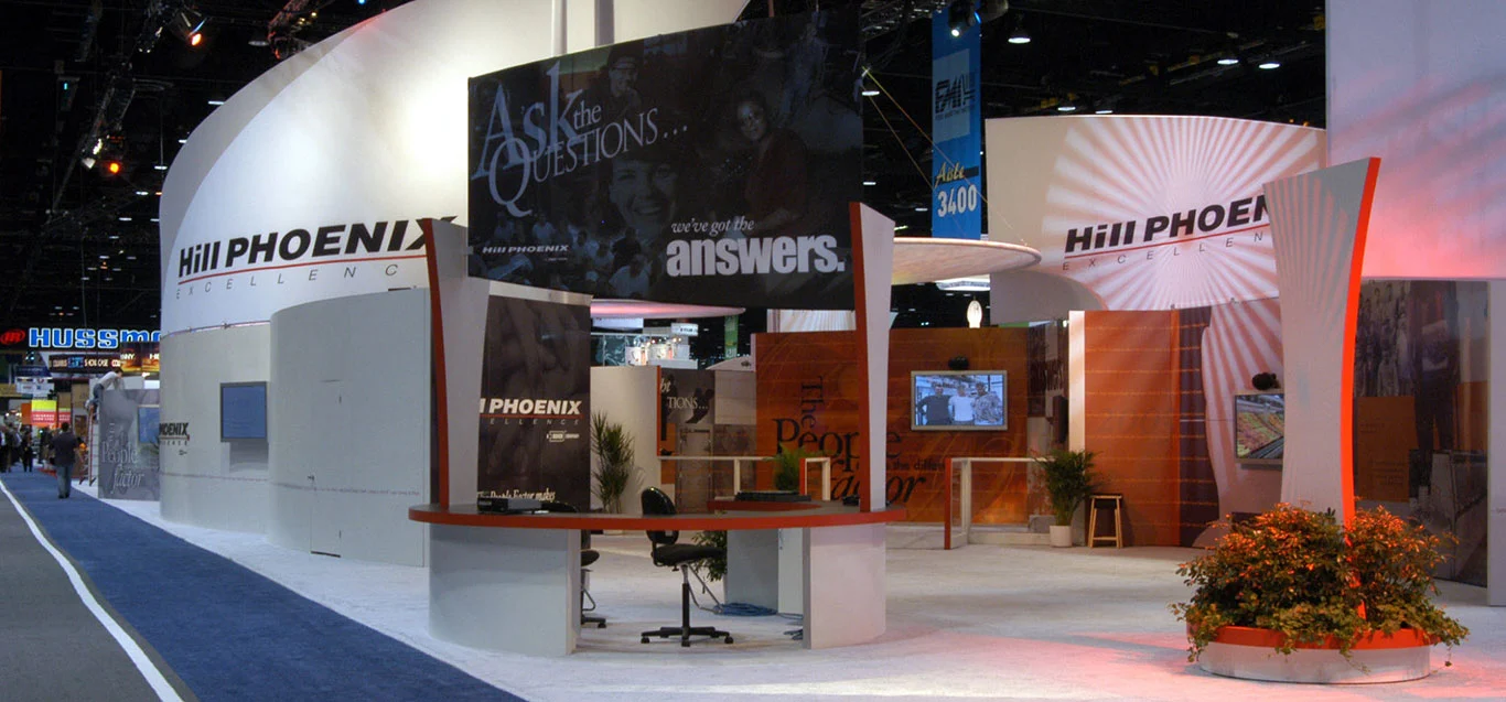 Large booth display at trade shows in Daytona Beach and Palm Coast, FL
