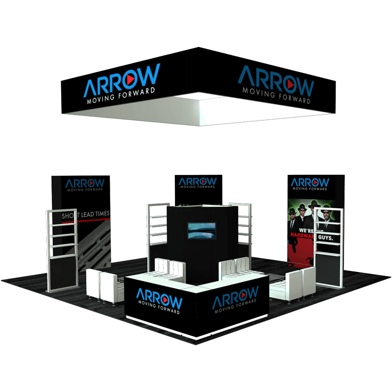 Arrow exhibit booth