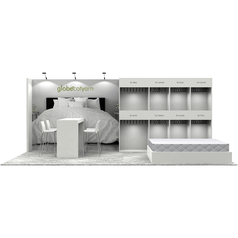 Globe Cotyarn exhibit booth