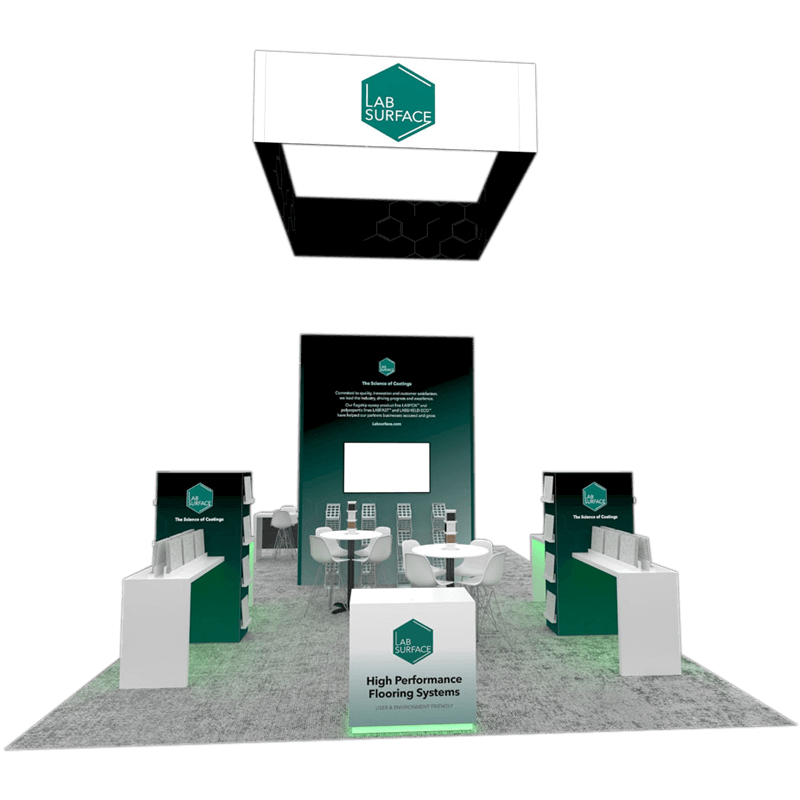 Lab Surface exhibit booth