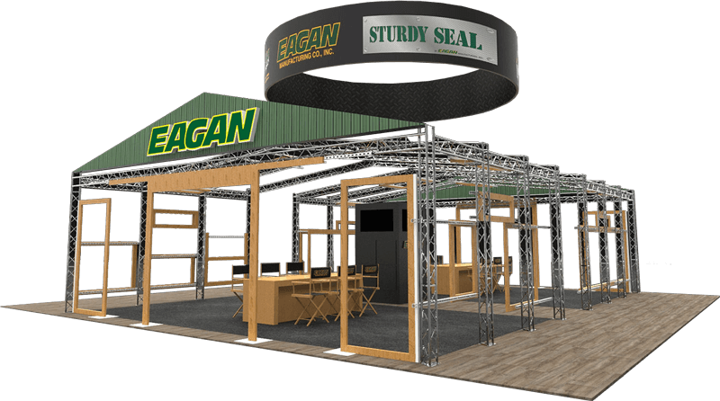 Eagan exhibit booth