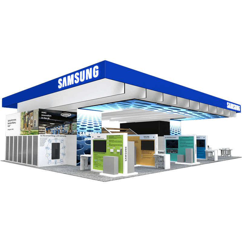 Samsung exhibit booth available in the Daytona Beach and Palm Coast, FL