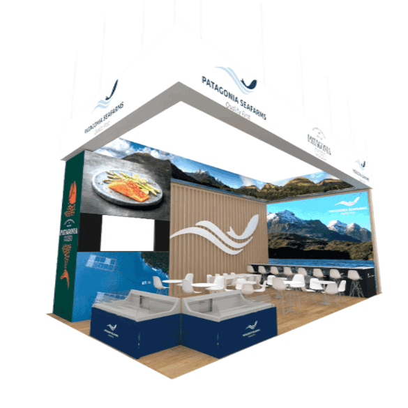 Patagonia Seafarms booth