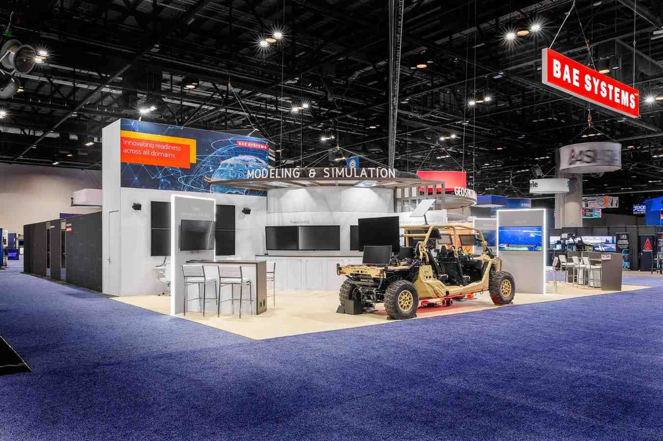 BAE Systems exhibit at IITSEC 2025